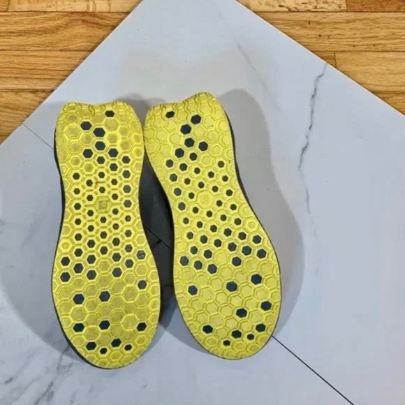 Deckers X Lab X-SCAPE Knit Low Sneakers Blue/Yellow Size 7 - Picture 9 of 10